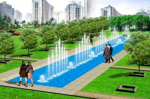 房地產(chǎn)園林景觀噴泉水景